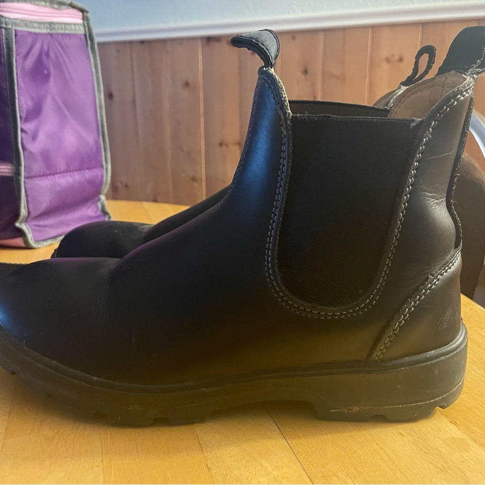 Classic Black Chelsea Ankle Booties